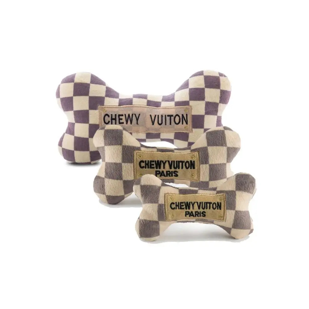 Chewy Vuiton Knochen Quietscher Hundespielzeug - Haute Diggity Dog - Puplando
