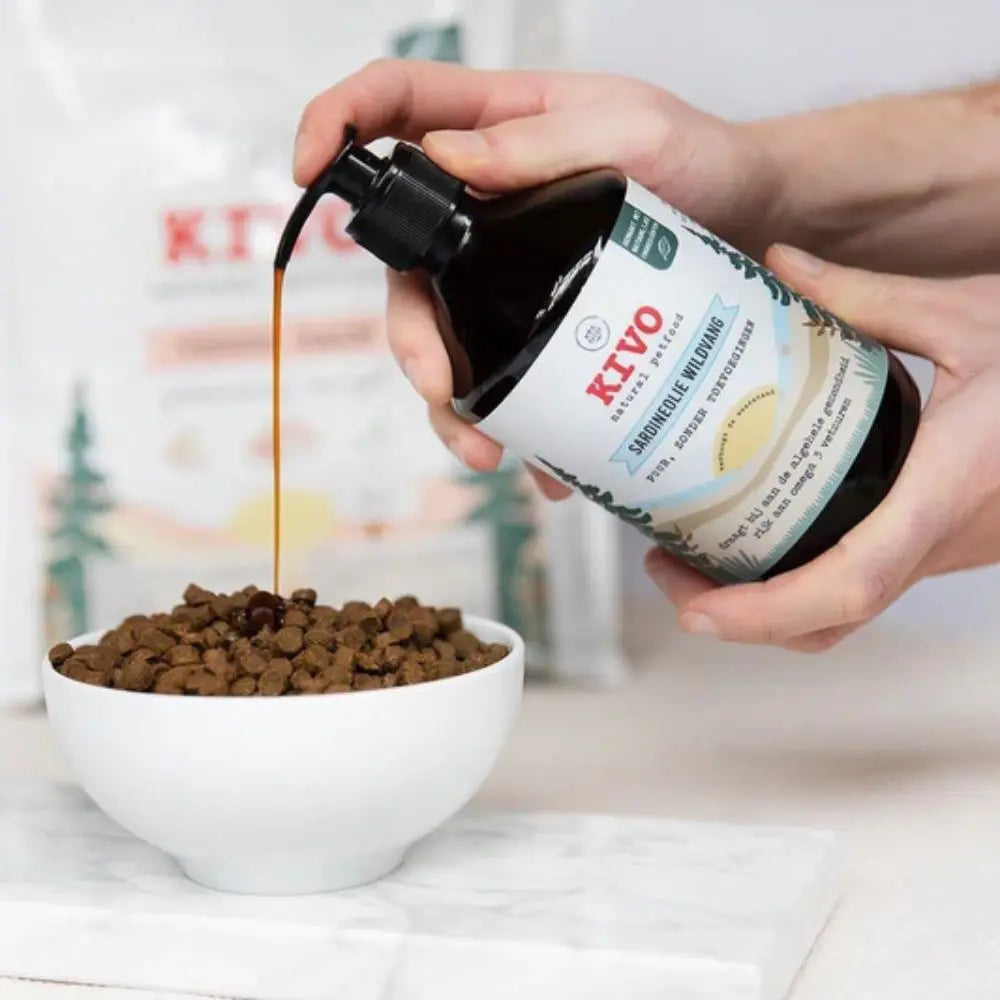Reines Sardinenöl aus Wildfang - Kivo Petfood Kivo Petfood